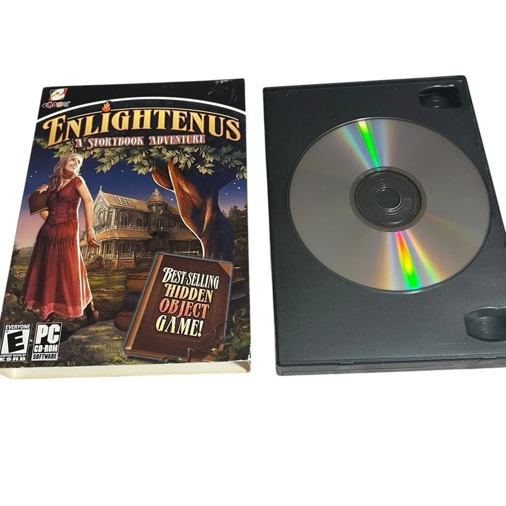Y2k Lot Of 10 Hidden Object Mystery Adventure Puzzle PC Games‎ CD-ROM By EGames